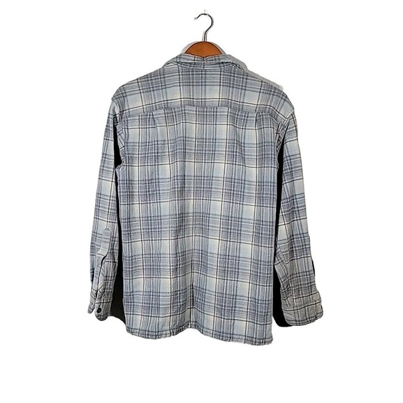 Vtg Pendleton 100% Pure Virgin Wool Shirt White Blue RN 29685 Men's Size Medium - Picture 2 of 15